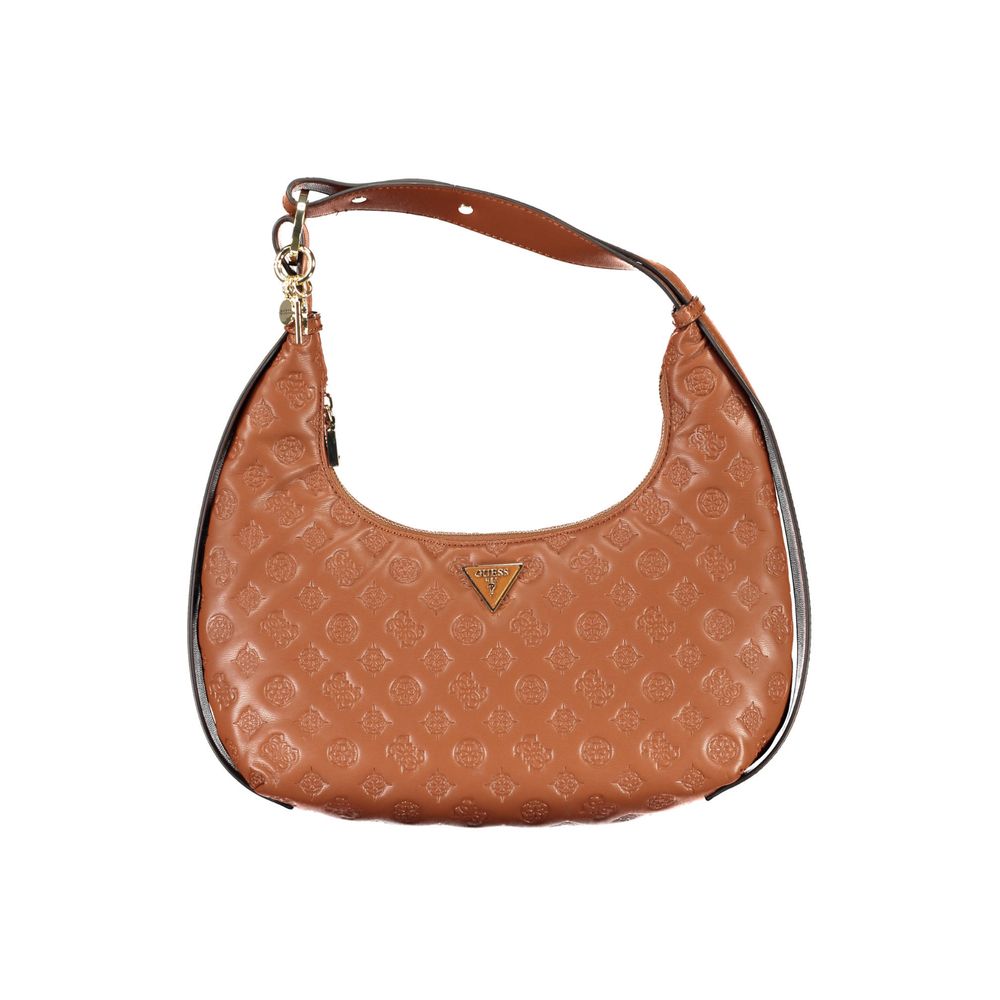 Brown Polyethylene Handbag