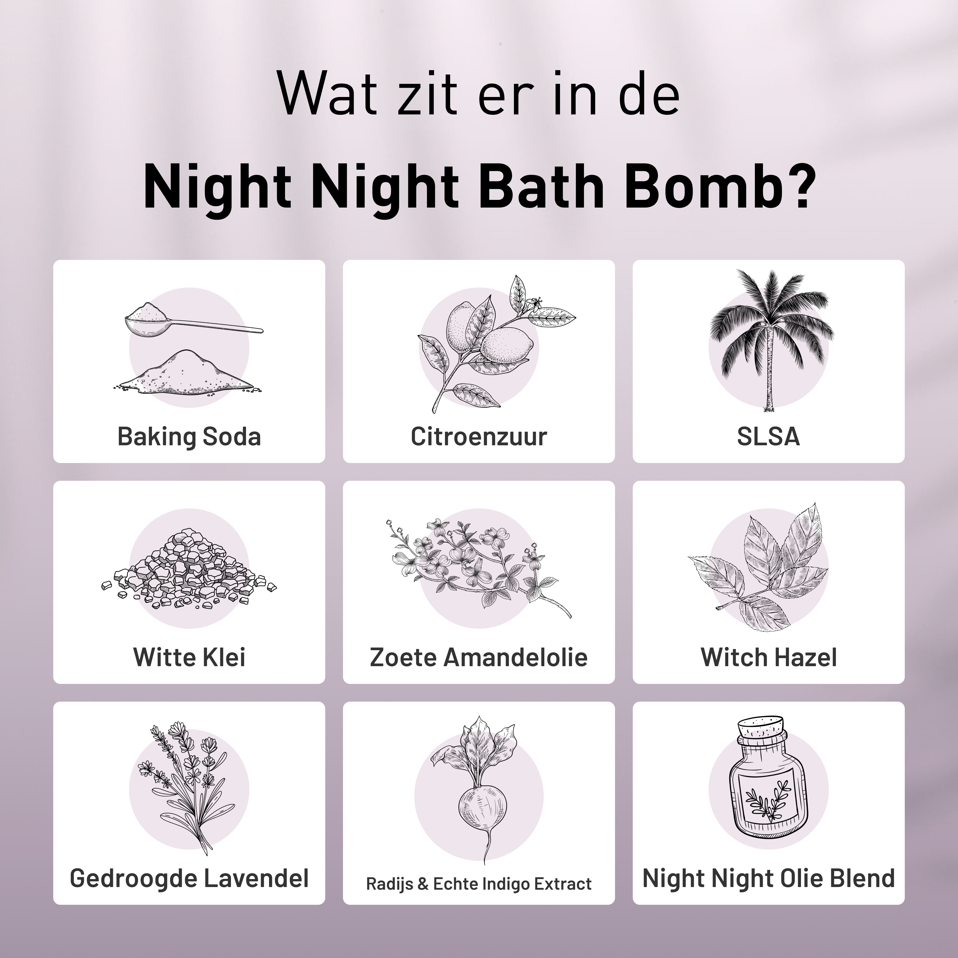 Bath Bomb Night Night