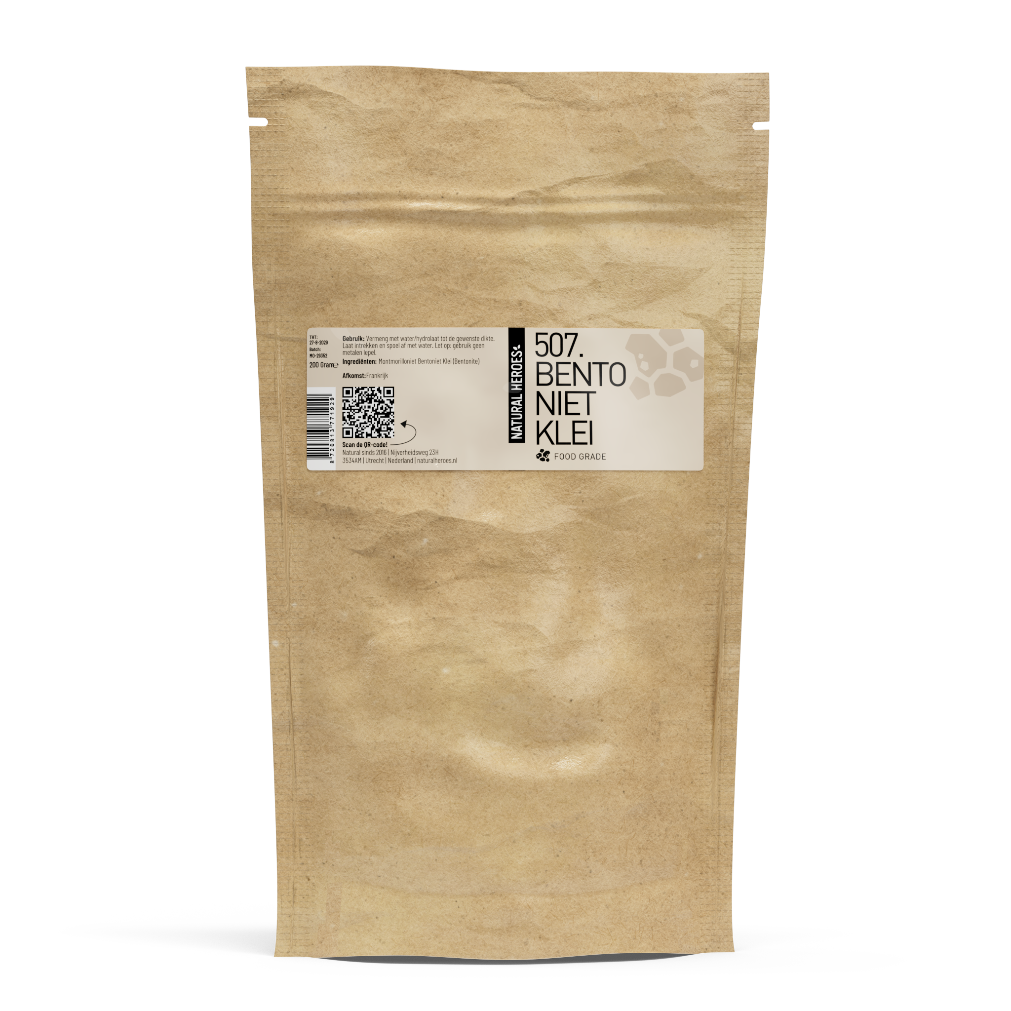 Bentoniet Klei (Food Grade)