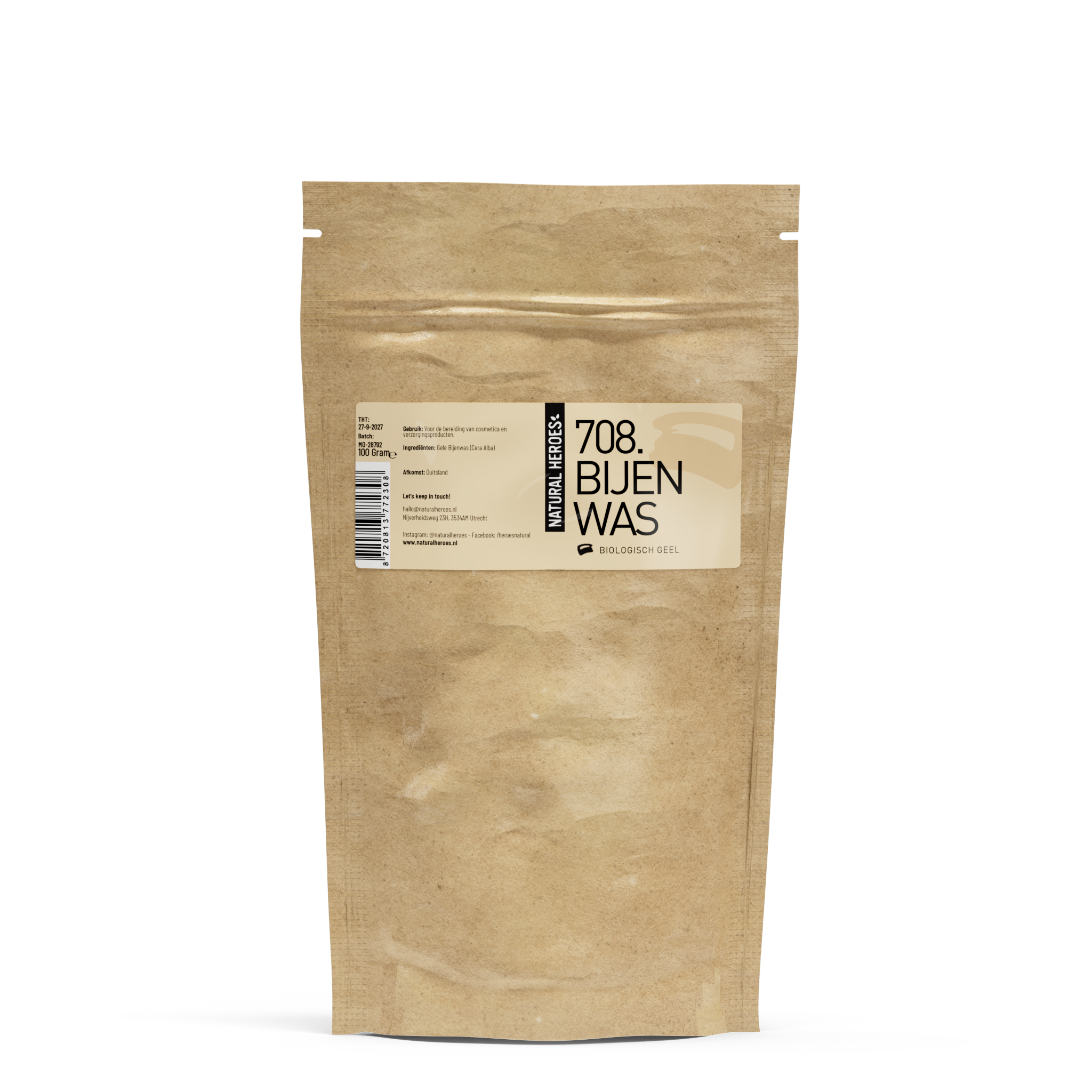 Bijenwas (Biologisch, geel)
