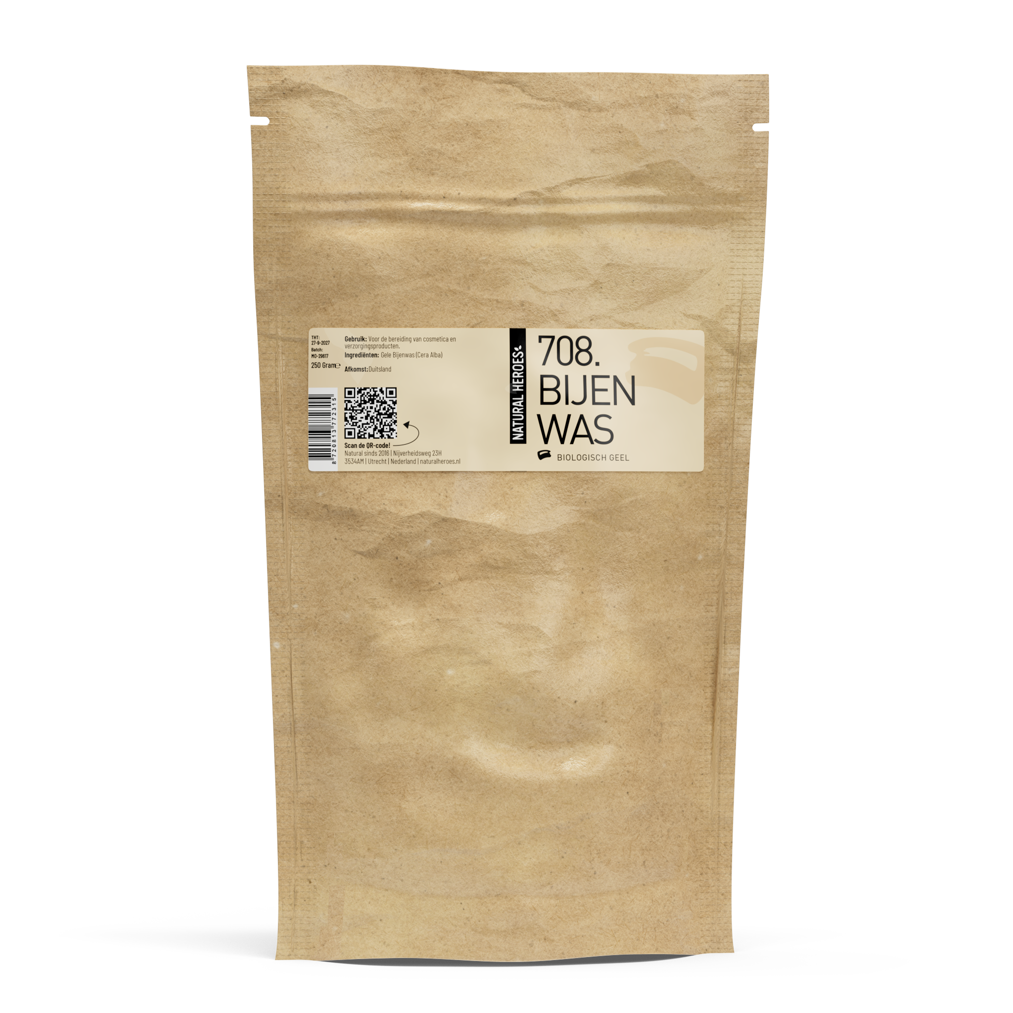 Bijenwas (Biologisch, geel)