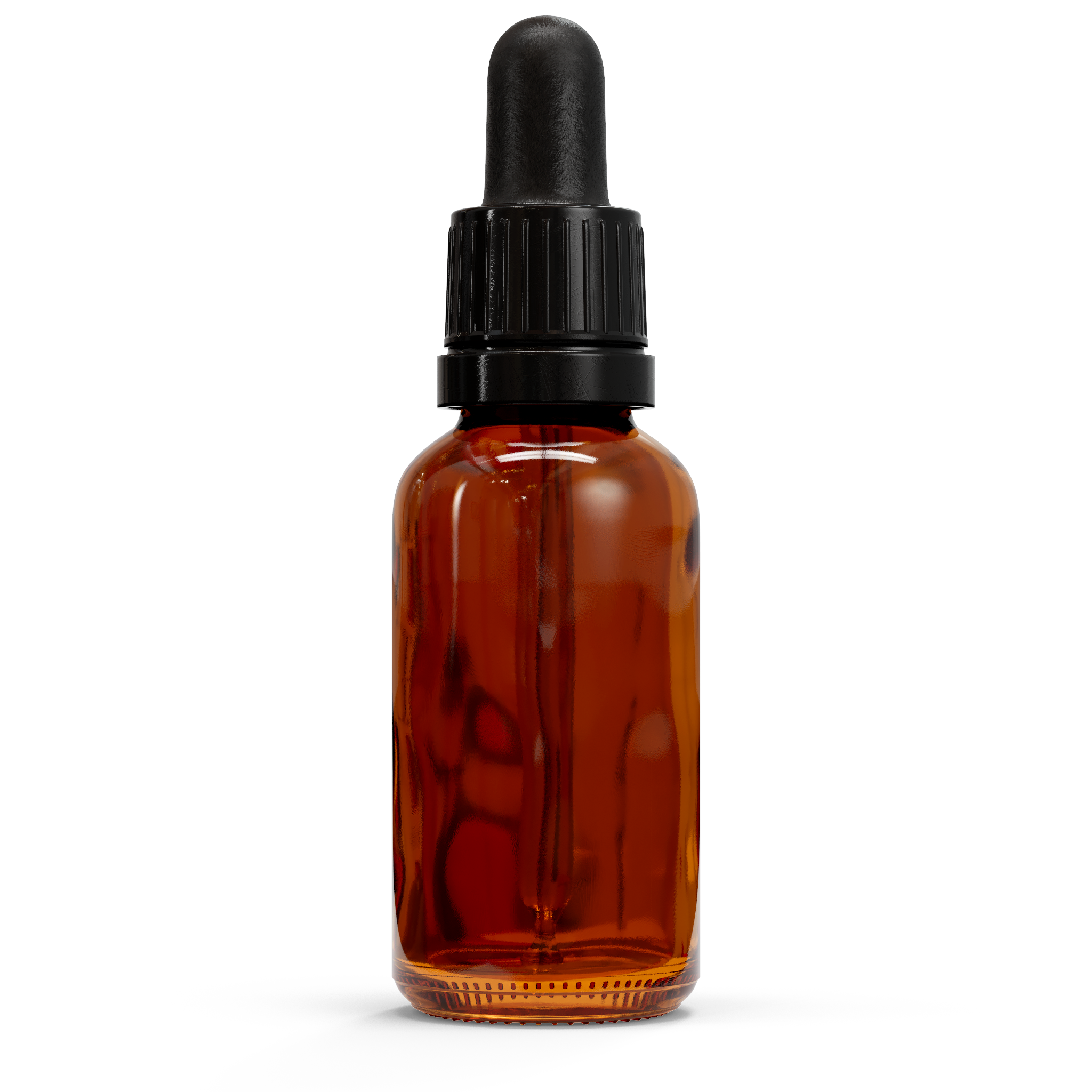 Glazen fles - Bruin (incl. varierende doppen)