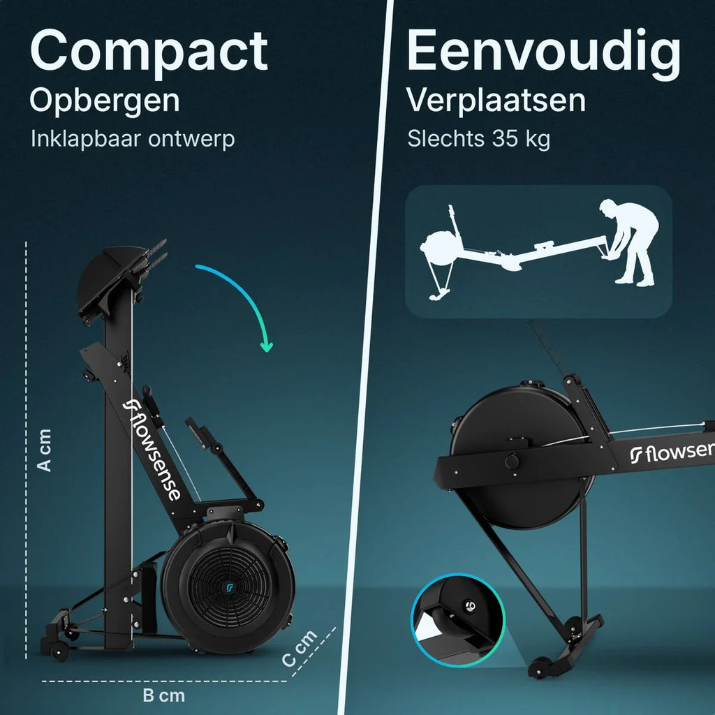 Flowsense Elvora Air Roeitrainer