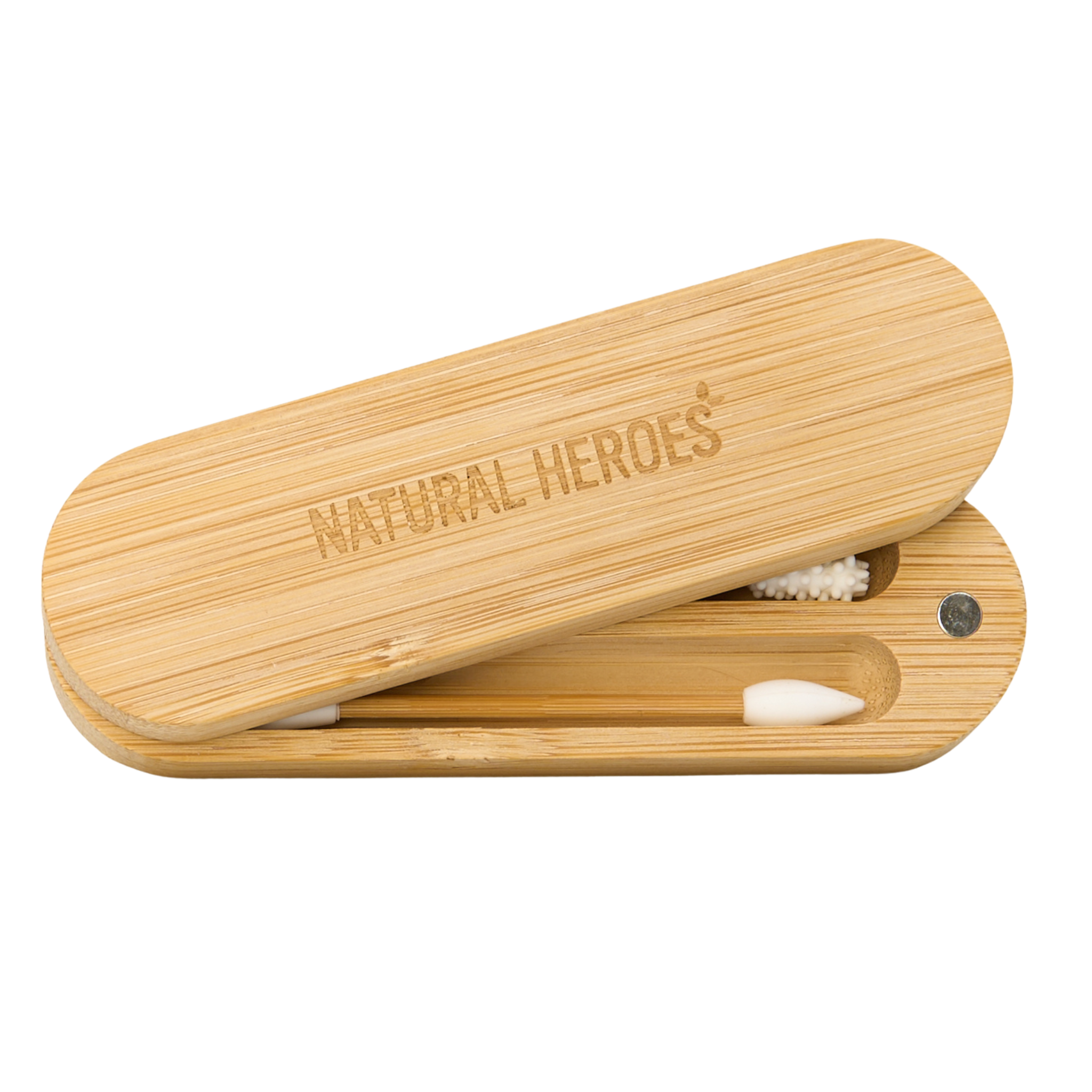 Herbruikbare Wattenstaafjes Set (Bamboe)