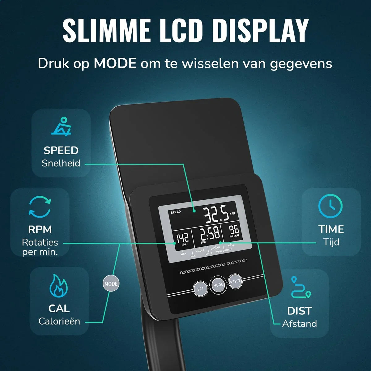 Flowsense Magnetische Roeimachine