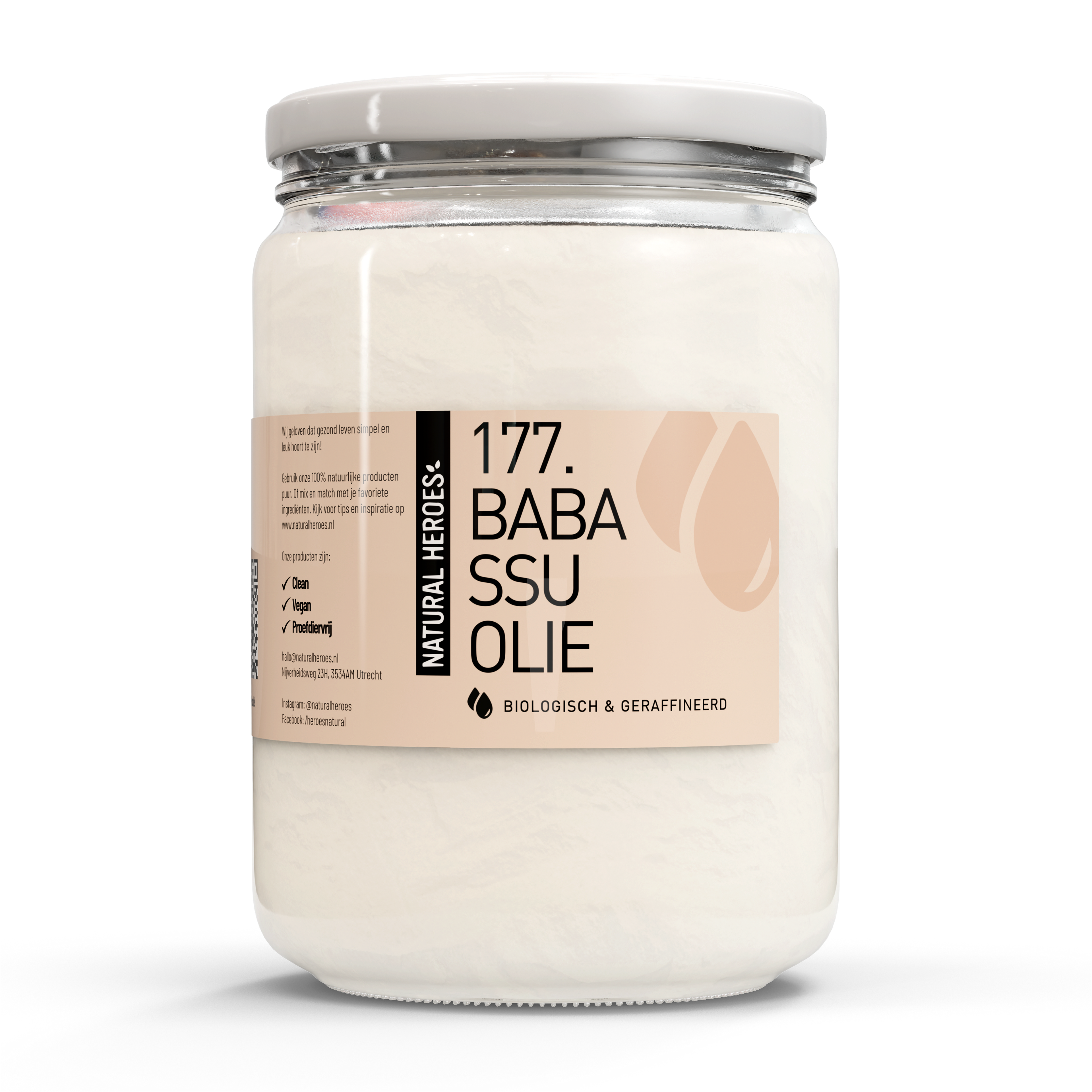 Babassu Olie (Biologisch & Geraffineerd)