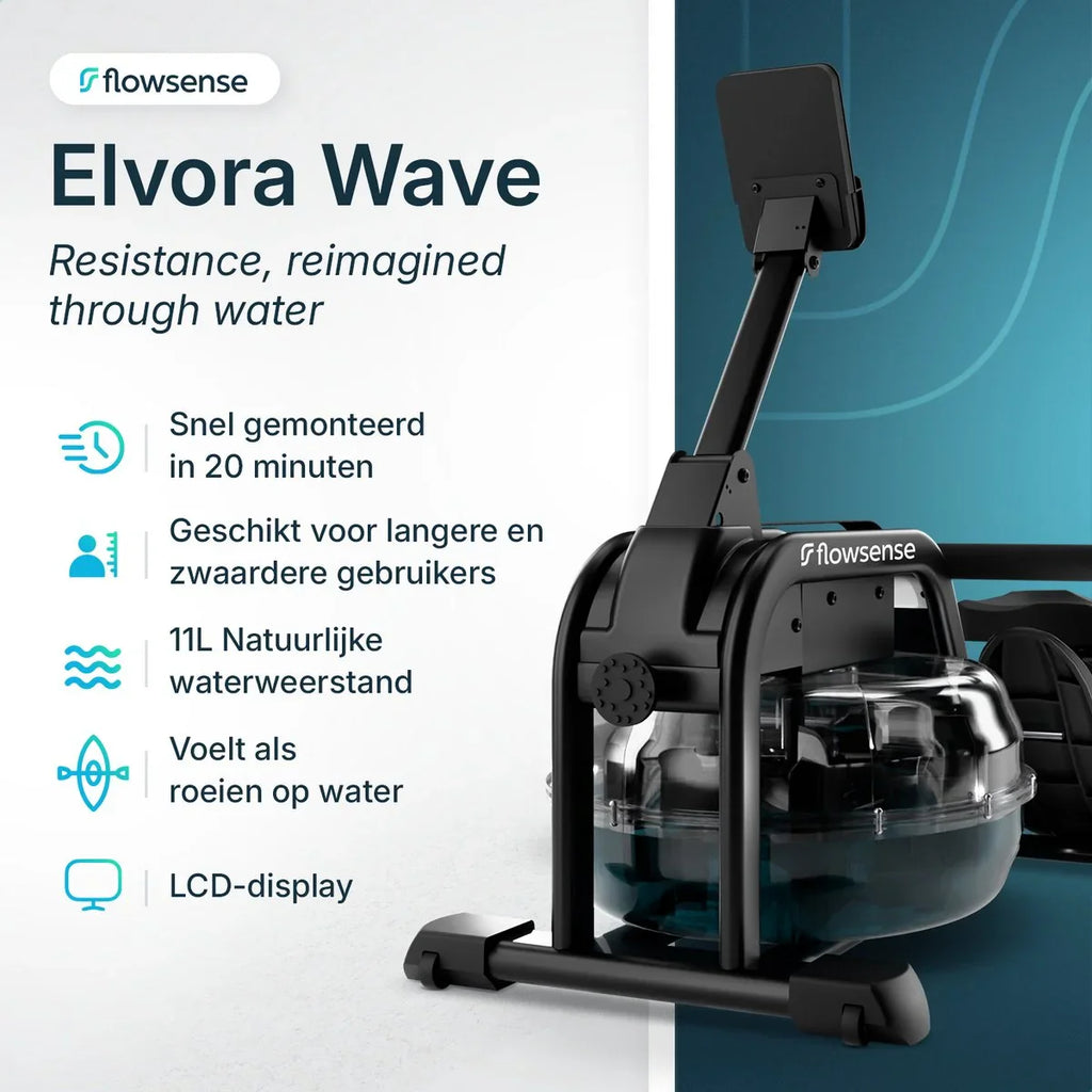 Flowsense Elvora Wave Roeimachine