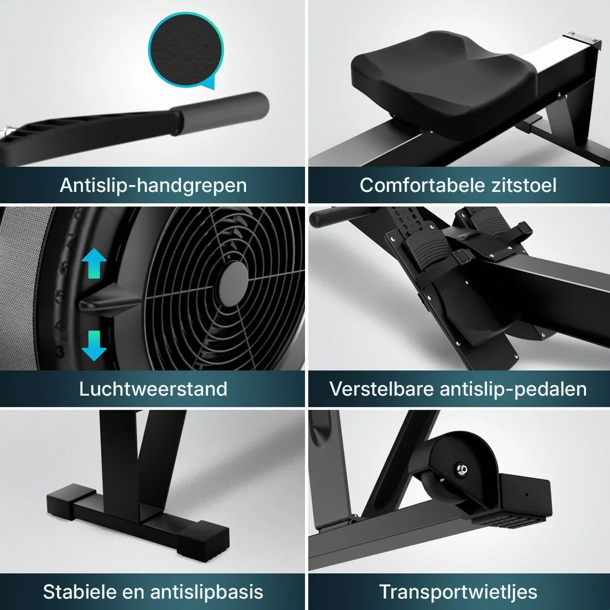 Flowsense Elvora Air Roeitrainer