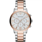 Elegant Two-Tone Timepiece for Men