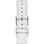 White Leather Watch