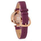 Purple Leather Watch