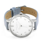 Blue Artificial Leather Watch