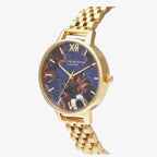 Gold Stainless Steel Watch