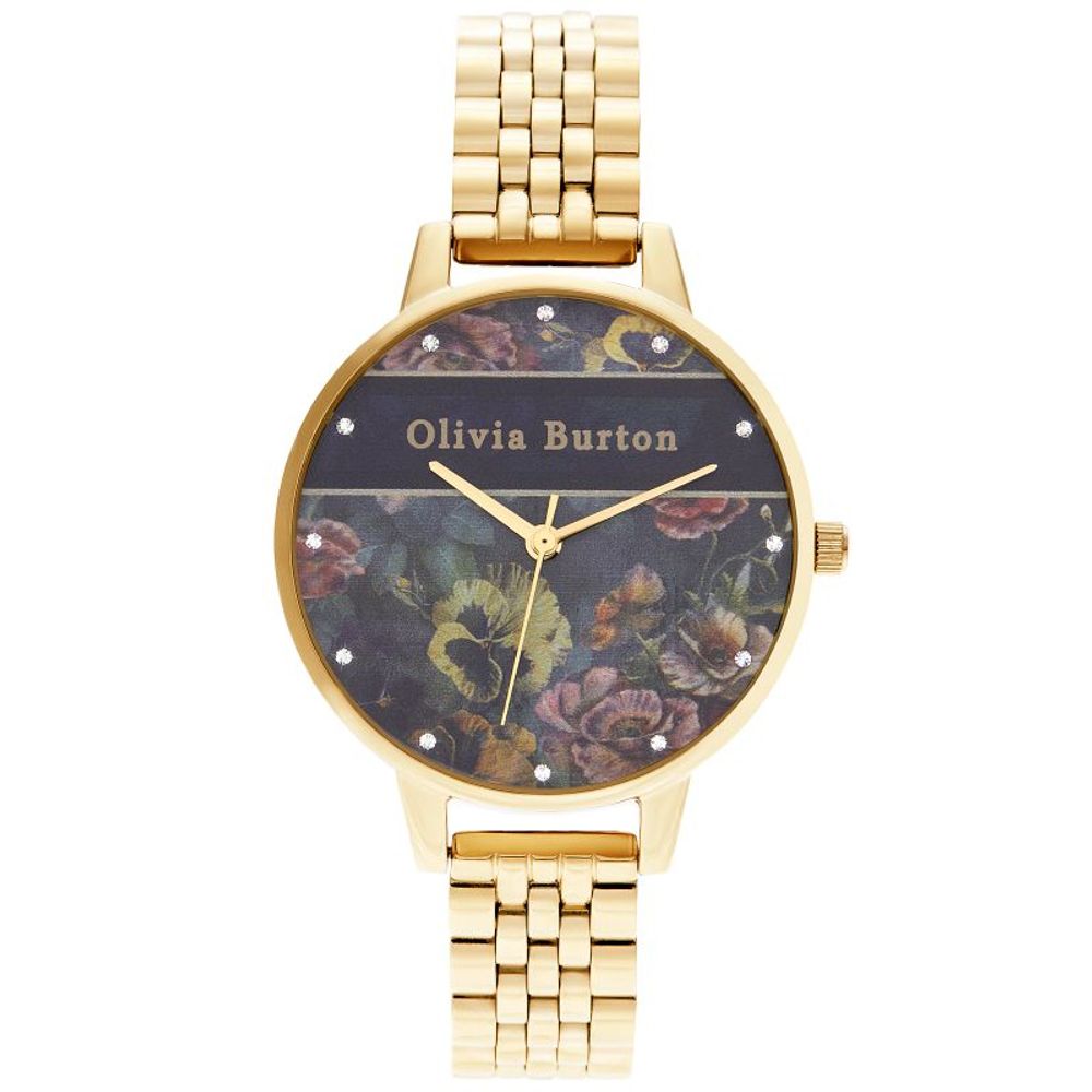 Gold Stainless Steel Watch