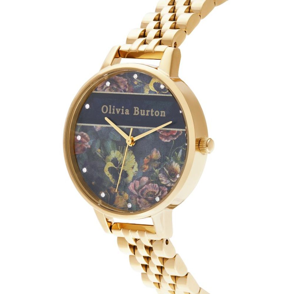 Gold Stainless Steel Watch