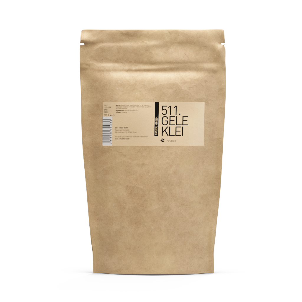 Gele Klei Poeder