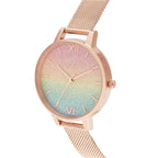 Multicolor Stainless Steel Watch