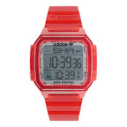 Red Resin Watch