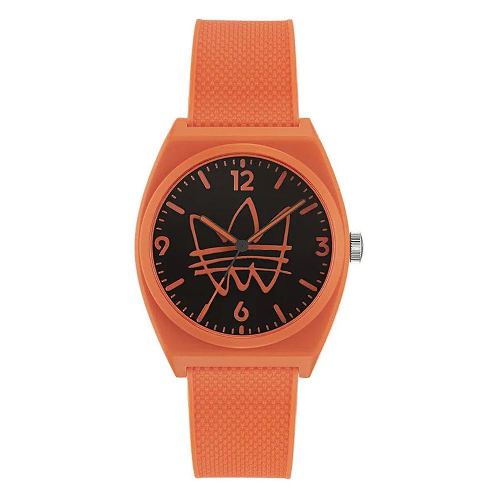 Orange Synthetic Watch