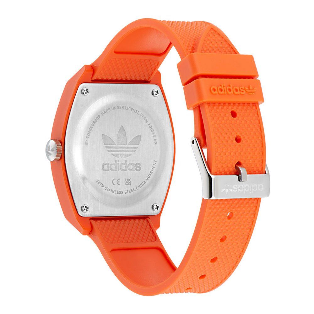 Orange Synthetic Watch