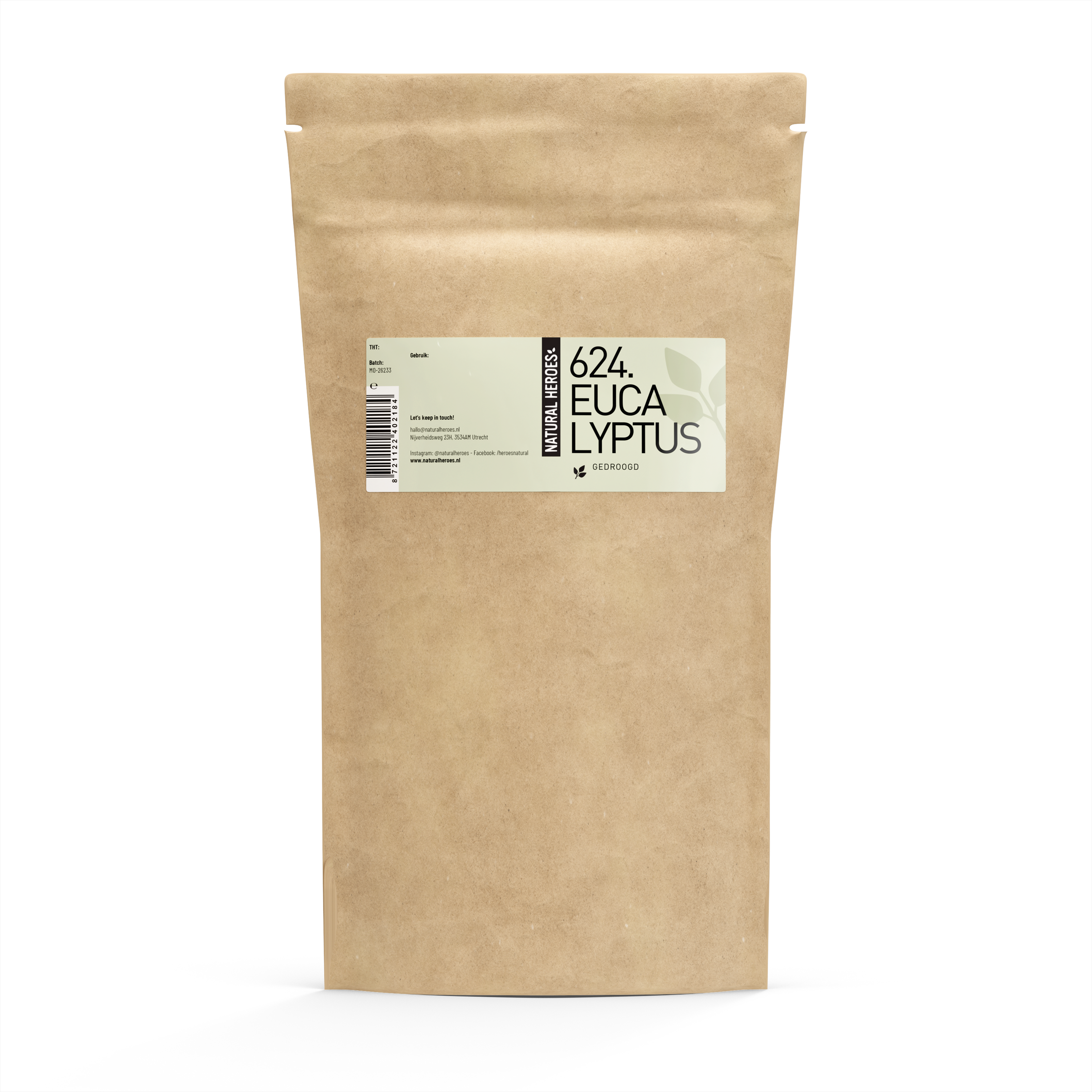 Eucalyptus (Gedroogd, Hele bladeren)