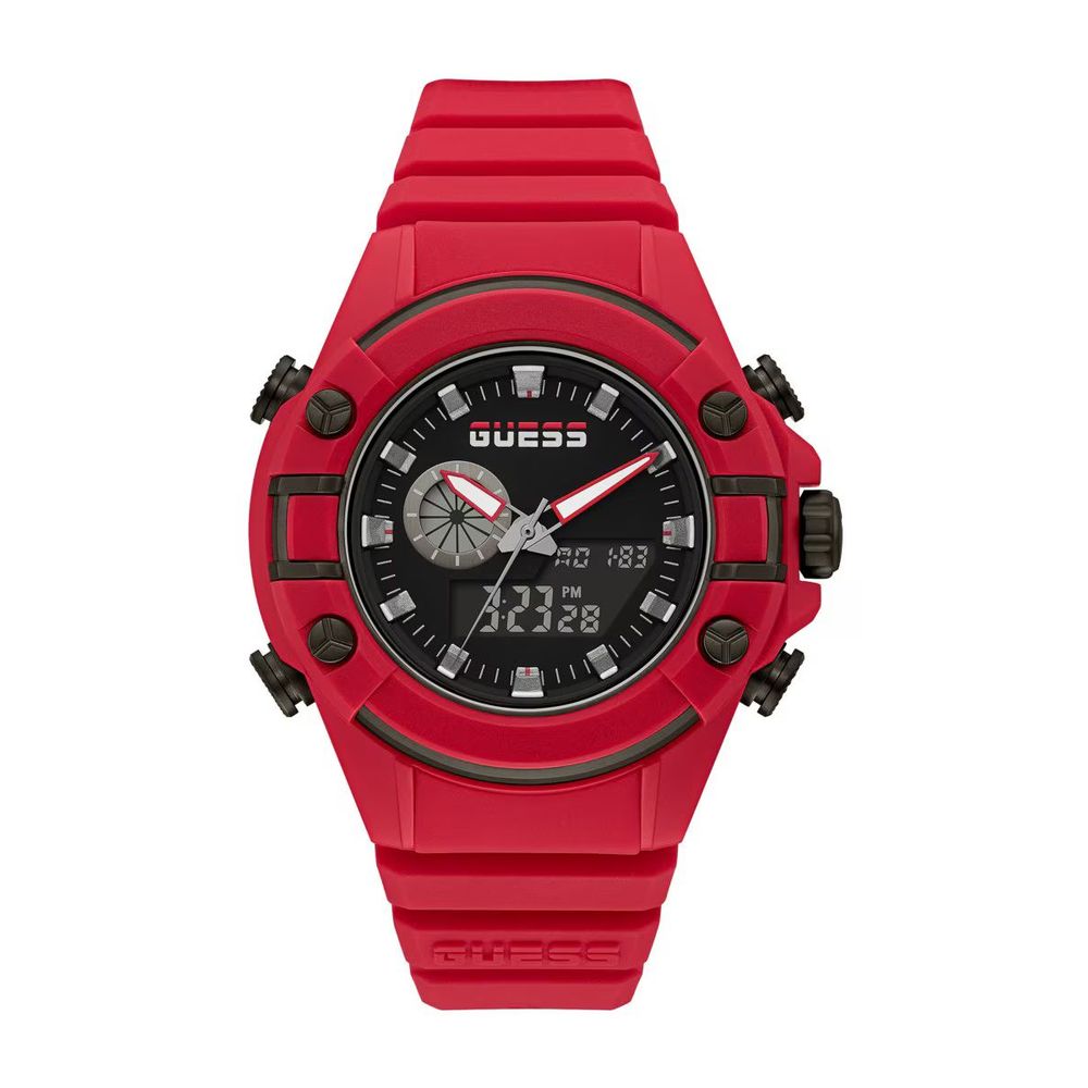 Red Synthetic Watch