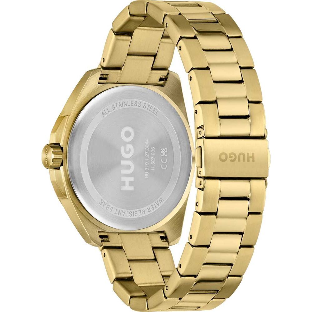 Gold Stainless Steel Watch