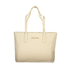 Beige Polyethylene Handbag