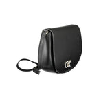 Black Polyester Handbag