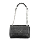 Black Polyester Handbag