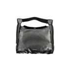 Black Polyester Handbag