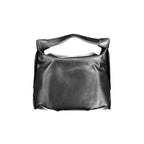 Black Polyester Handbag