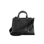 Black Polyester Handbag