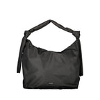 Black Polyester Handbag