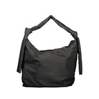 Black Polyester Handbag