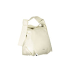 Beige Polyester Handbag