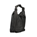 Black Polyester Handbag