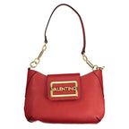 Red Polyethylene Women Handbag