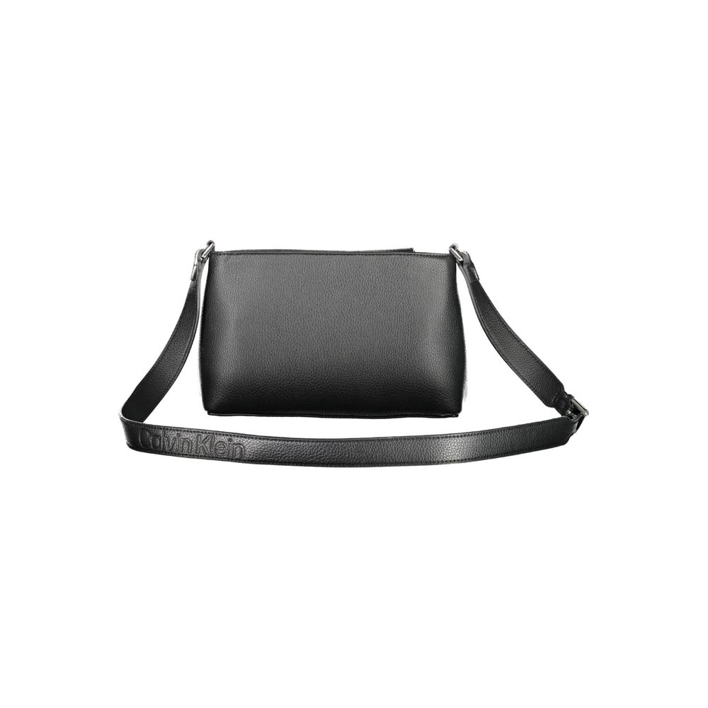 Black Polyester Handbag