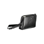 Black Polyester Handbag