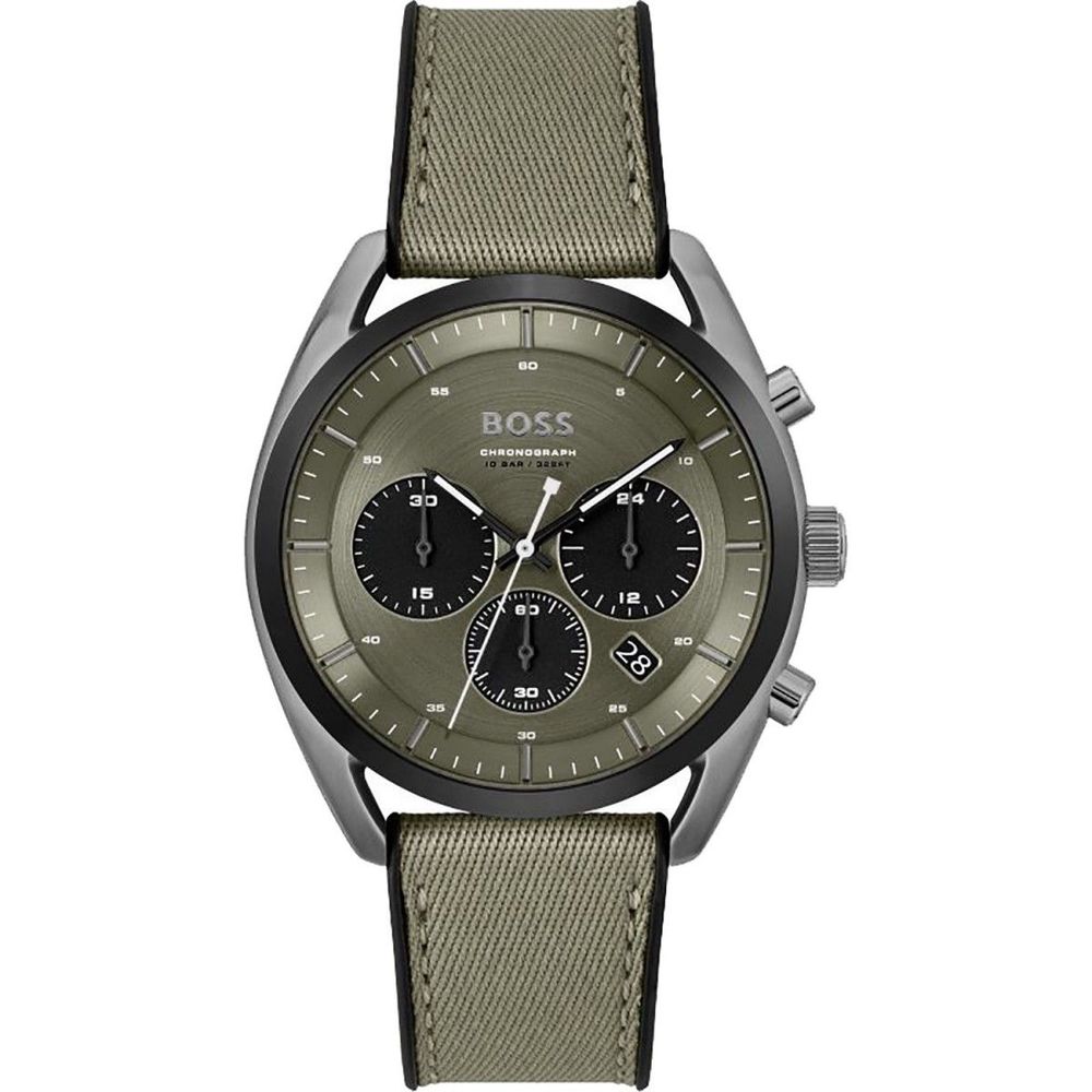 Green Fabric Watch