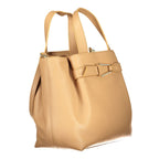 Brown Polyethylene Handbag