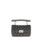 Small Leather Rockstud Spike Handbag
