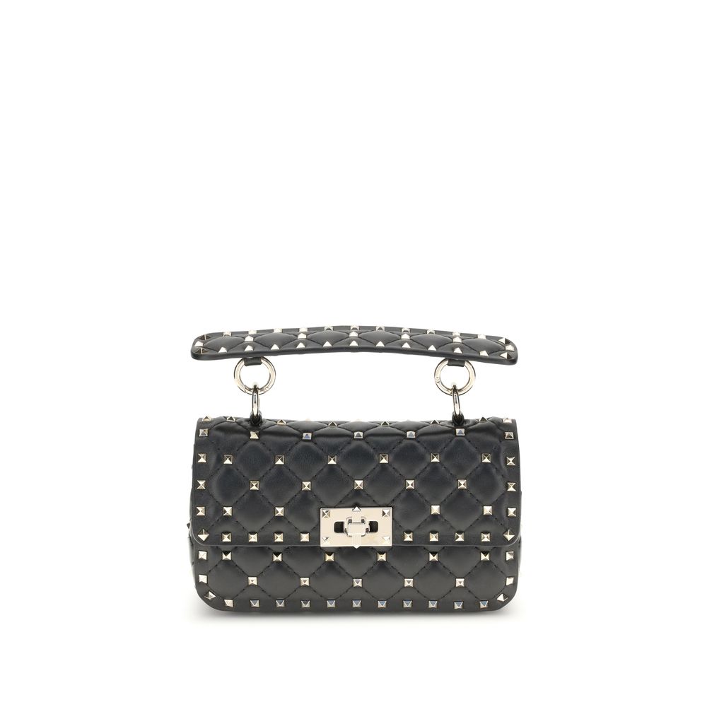 Small Leather Rockstud Spike Handbag