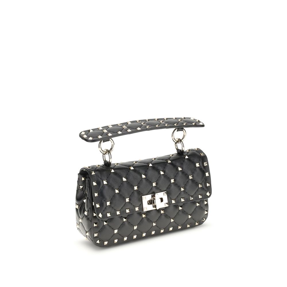 Small Leather Rockstud Spike Handbag