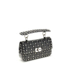 Small Leather Rockstud Spike Handbag