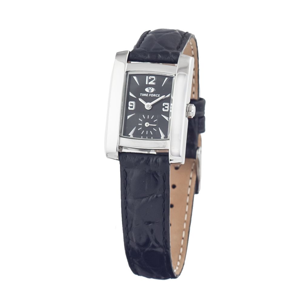 Black Leather Watch