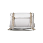 Gray Polyethylene Handbag