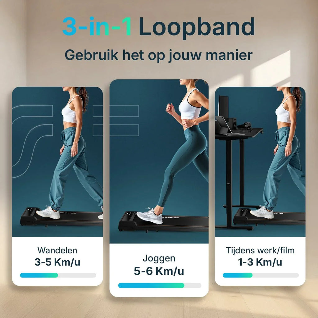Flowsense Elektrische Loopband