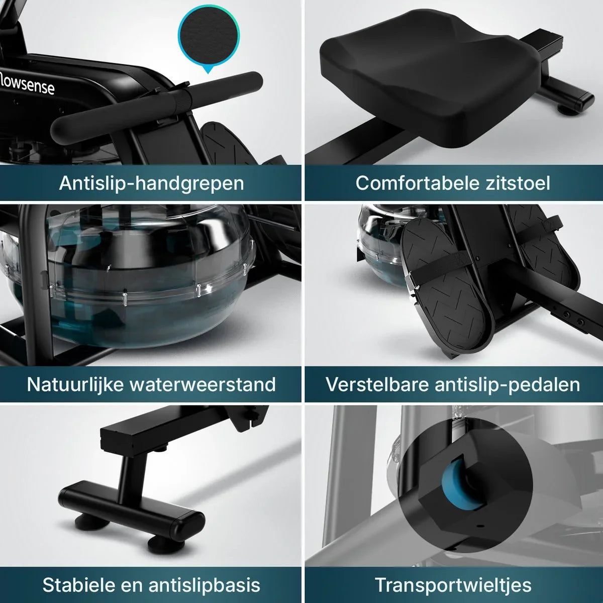 Flowsense Elvora Wave Roeimachine
